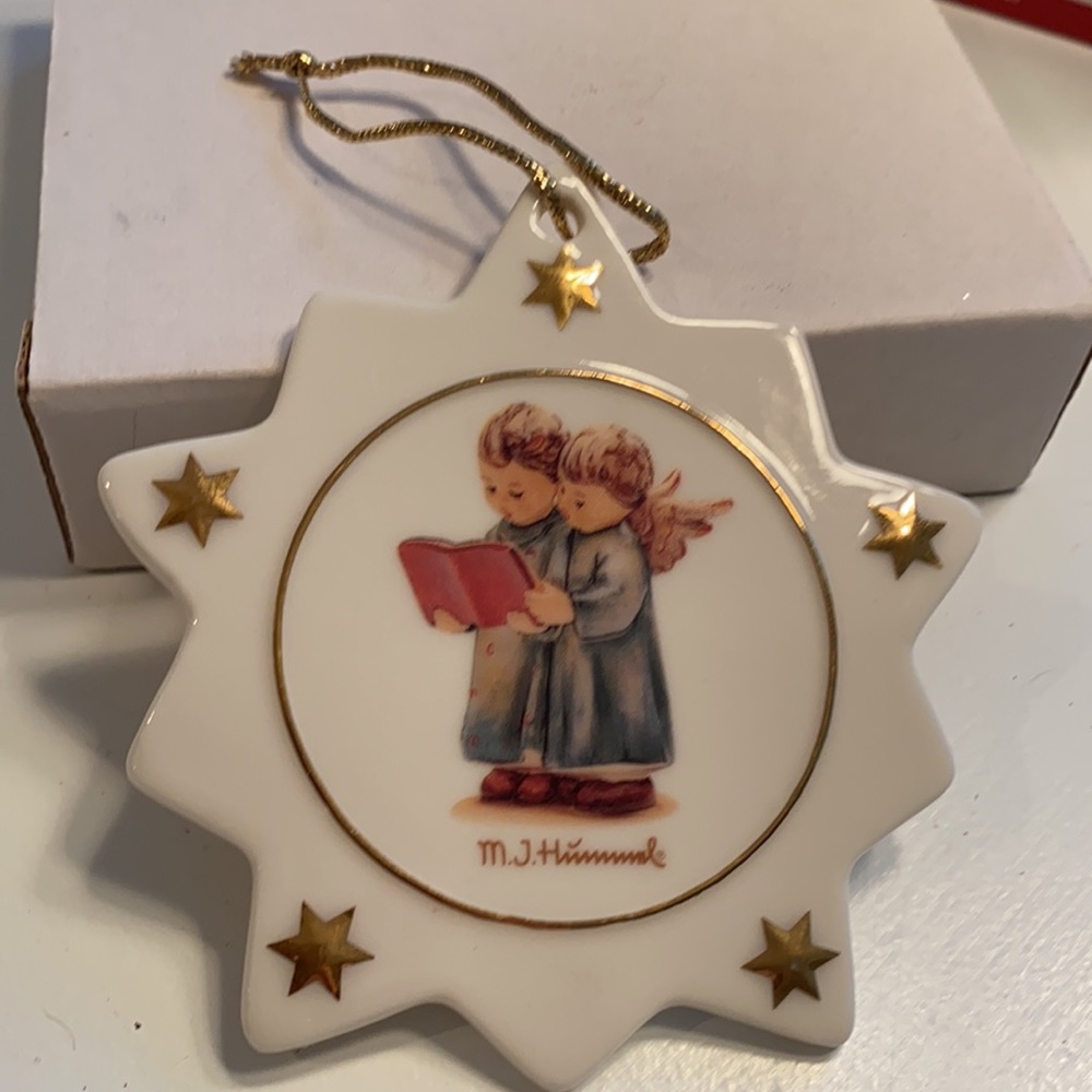 HUMMEL nib angel Christmas ornament